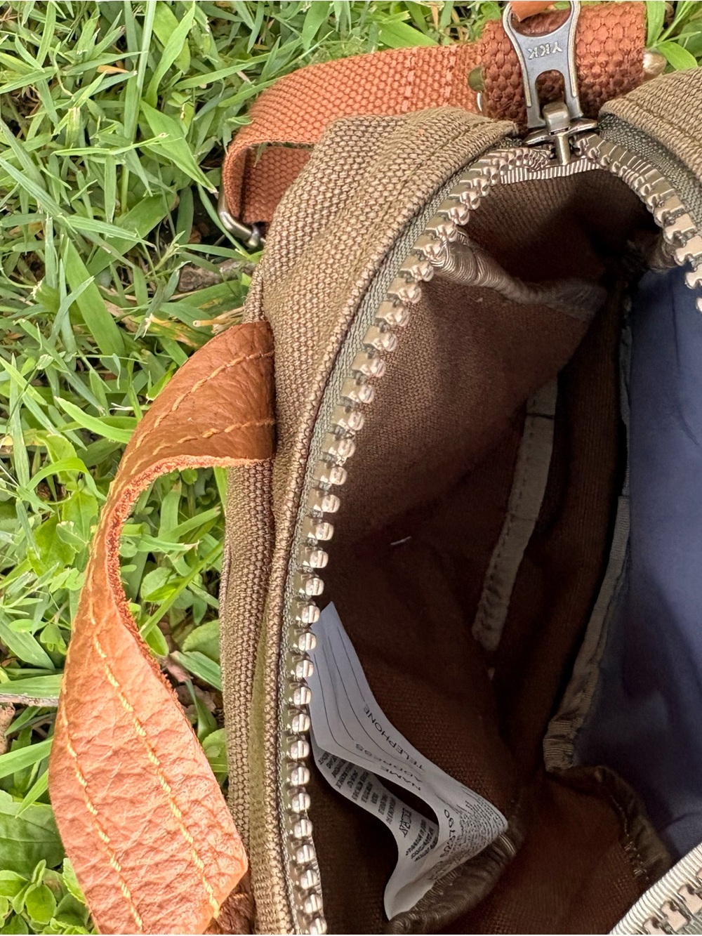 L.L Bean Brown Crossbody Shoulder Bag Casual Everyday Carry - Picture 4 of 5